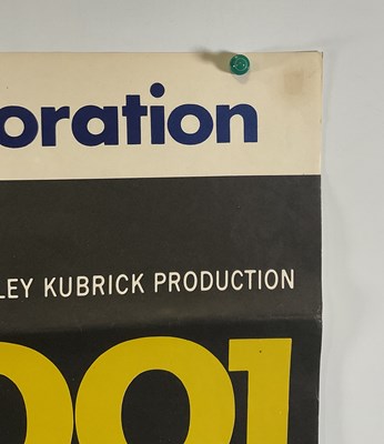 Lot 296 - 2001: A SPACE ODYSSEY (1968) UK quad film...