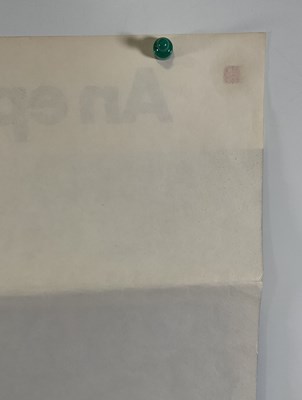 Lot 296 - 2001: A SPACE ODYSSEY (1968) UK quad film...
