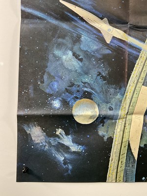 Lot 296 - 2001: A SPACE ODYSSEY (1968) UK quad film...
