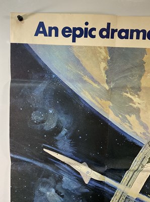 Lot 296 - 2001: A SPACE ODYSSEY (1968) UK quad film...