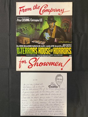 Lot 331 - A film brochure for DR TERROR'S HOUSE OF...
