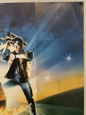 Lot 258 - BACK TO THE FUTURE (1985) UK Quad film poster,...