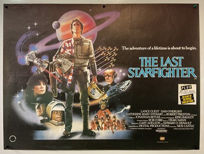 Lot 285 - THE LAST STARFIGHTER (1984) - UK Quad film...
