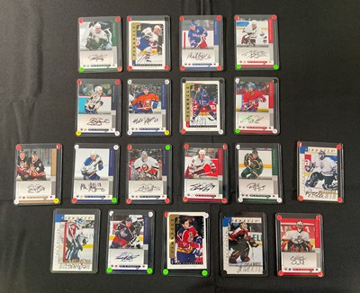Lot 490 - HOCKEY - 19 BE A PLAYER / UPPER DECK Autograph...