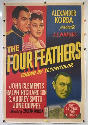 Lot 288 - THE FOUR FEATHERS (1939) Australian one sheet...