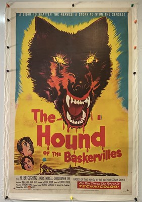 Lot 64 - THE HOUND OF THE BASKERVILLES (1959) US one...