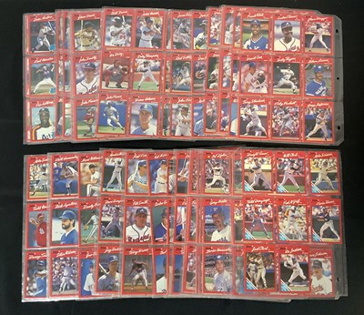 Lot 521 - BASEBALL - DONRUSS / Leaf (1990) series...