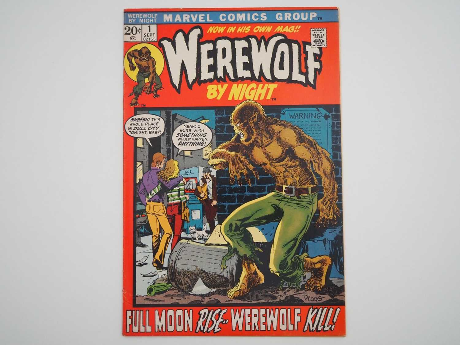 Lot 4 - WEREWOLF BY NIGHT #1 (1972 - MARVEL) - The...