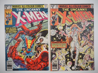 Lot 56 - UNCANNY X-MEN #129 & 130 (2 in Lot) - (1980 -...