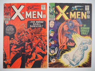 Lot 481 - X-MEN #17 & 18 (2 in Lot) - (1966 - MARVEL) -...