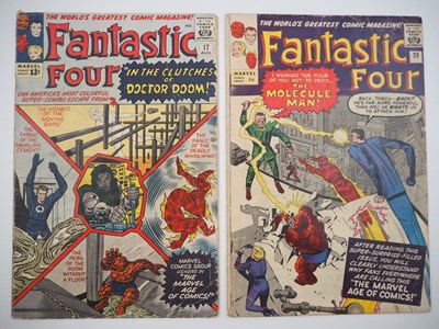 Lot 489 - FANTASTIC FOUR #17 & 20 (2 in Lot) - (1963 -...