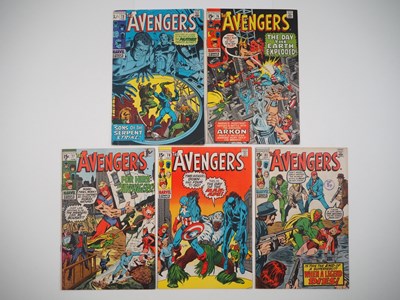 Lot 493 - AVENGERS #73, 76, 77, 78, 81 (5 in Lot) -...