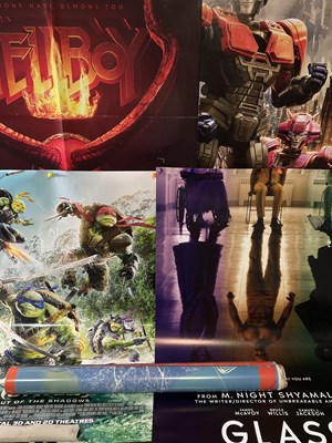 Lot 236 - A large quantity of SUPERHERO film posters...