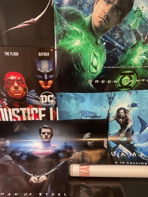 Lot 238 - DC Movies group of film posters including MAN...