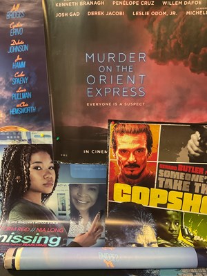 Lot 35 - A quantity of crime film posters including...