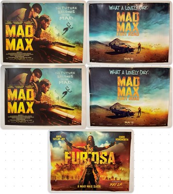 Lot 271 - MAD MAX FURY ROAD (2015) UK quad x 2, and UK...