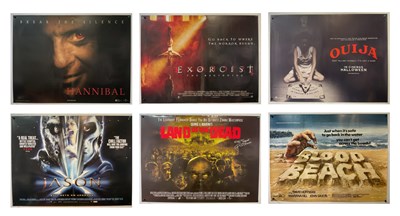 Lot 363 - A group of 6 x Horror film posters comprising...