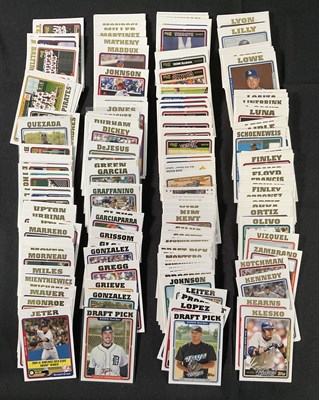 Lot 538 - BASEBALL - A partial set of Topps 2005...