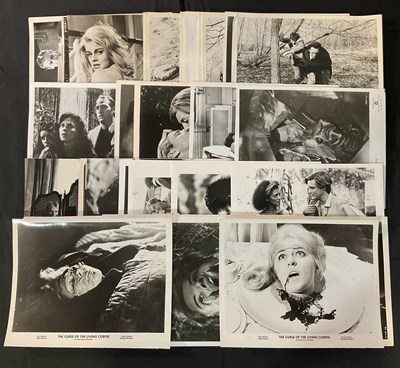 Lot 350 - A large collection of Horror black and white...