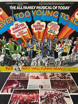 Lot 409 - NEVER TOO YOUNG TO ROCK (1976) UK quad...