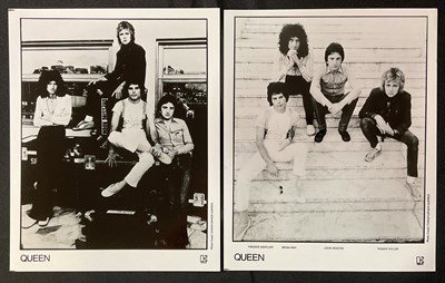 Lot 9 - QUEEN - A pair of publicity stills taken for...
