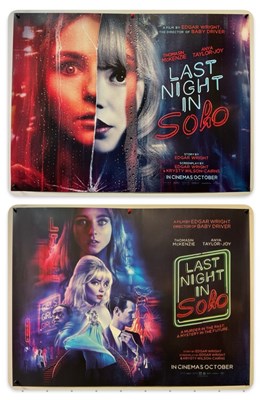 Lot 344 - LAST NIGHT IN SOHO (2021) A pair of UK quad...