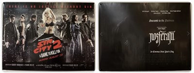 Lot 158 - A pair of UK Quad film posters comprising SIN...