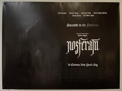 Lot 324 - NOSFERATU (2024) UK quad film poster,...