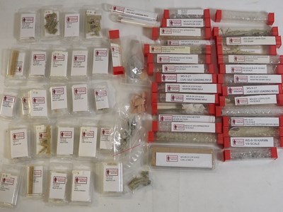Lot 256 - A Large group of resin scale models of...