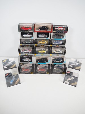 Lot 462 - A group of 1:43 scale diecast cars by IXO,...