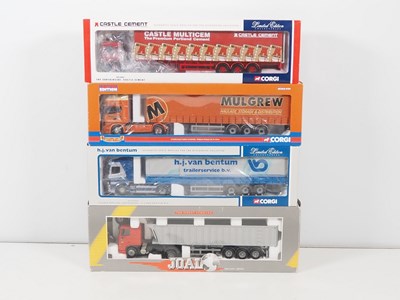 Lot 522 - A group of 1:50 scale diecast lorries by CORGI...