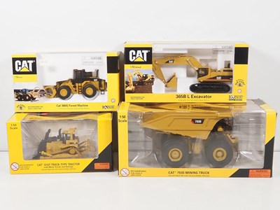 Lot 523 - NORSCOT MODELS - A group of 1:50 scale CAT...