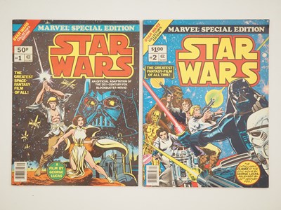 Lot 82 - STAR WARS: MARVEL TREASURY EDITIONS #1 & 2 (2...
