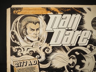 Lot 88 - 2000 AD PROG #1 ORIGINAL DAN DARE CENTRESPREAD...