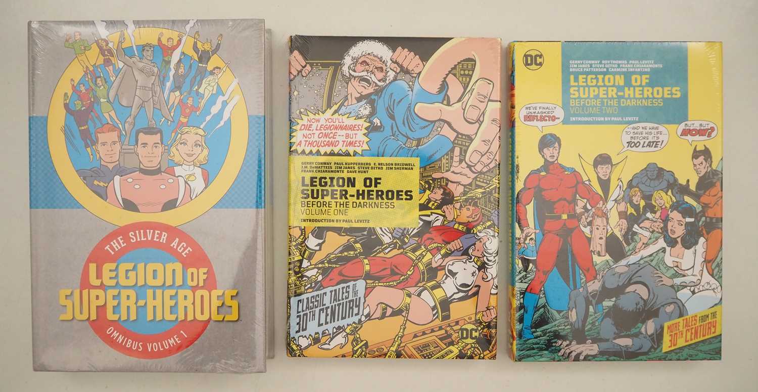 Lot 134 - THE SILVER AGE LEGION OF SUPER-HEROES OMNIBUS...