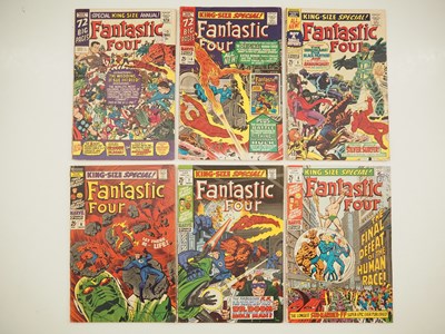 Lot 290 - FANTASTIC FOUR ANNUAL #3 to 8 (6 in Lot) -...