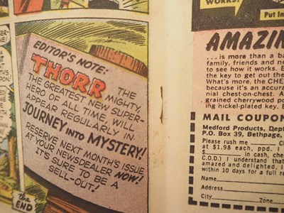 Lot 408 - JOURNEY INTO MYSTERY #83 (1962 - MARVEL - UK...