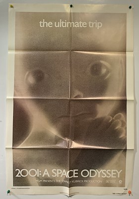 Lot 451 - 2001: A SPACE ODYSSEY (1968) US one sheet from...