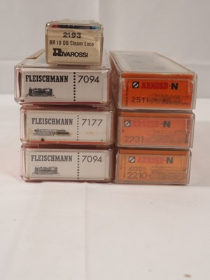 Lot 26 - German Outline N gauge steam locos by...