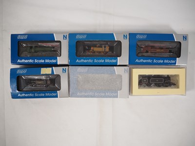 Lot 70 - DAPOL - N gauge small steam tank locomotives...