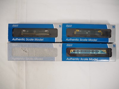 Lot 72 - DAPOL - N gauge group of Hymek diesel...