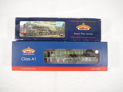 Lot 240 - BACHMANN - A pair of OO gauge Class A1 steam...