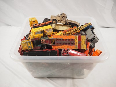 Lot 383 - DINKY - a large crate of mostly vintage play...