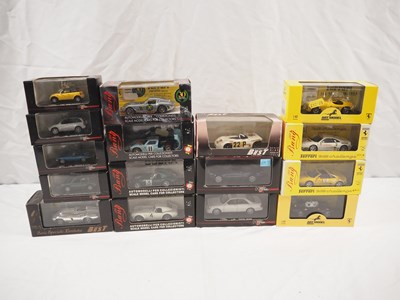 Lot 445 - Group of 1:43 and 1:64 diecast cars by BEST,...