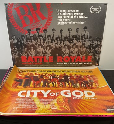 Lot 180 - A selection of movie posters for international...