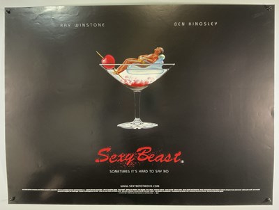 Lot 153 - SEXY BEAST (2000) UK Quad film poster for the...