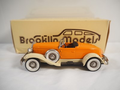 Lot 19 - BROOKLIN MODELS BRK 12 hand-built white metal,...