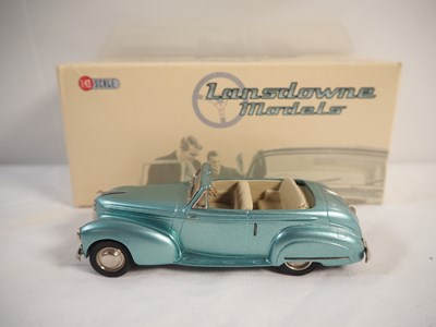 Lot 42 - LANSDOWNE MODELS LDM 86 hand-built white metal,...