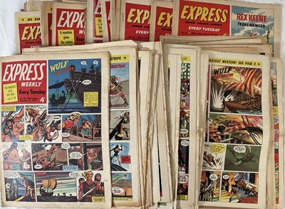 Lot 114 - EXPRESS WEEKLY - A large quantity of British...