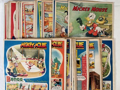 Lot 73 - WALT DISNEY WEEKLY British comic books c.100...